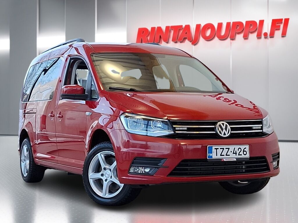 Volkswagen Caddy Maxi 2015 Punainen