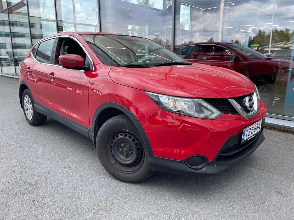 Nissan Qashqai 2015 Punainen