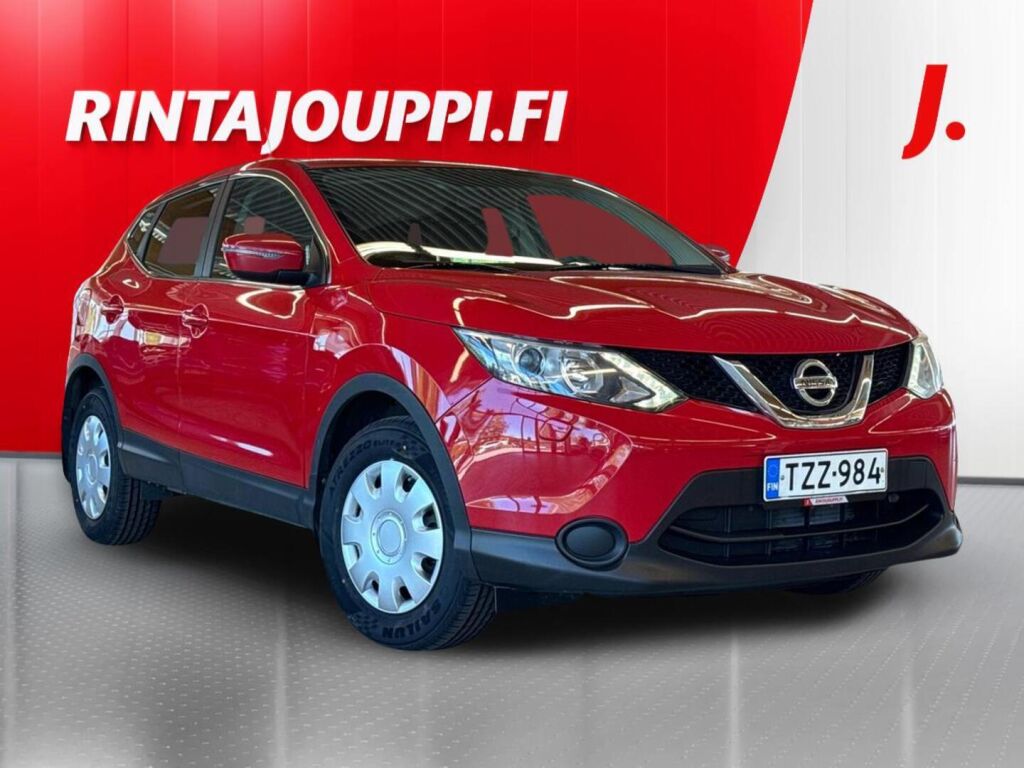 Nissan Qashqai 2015 Punainen