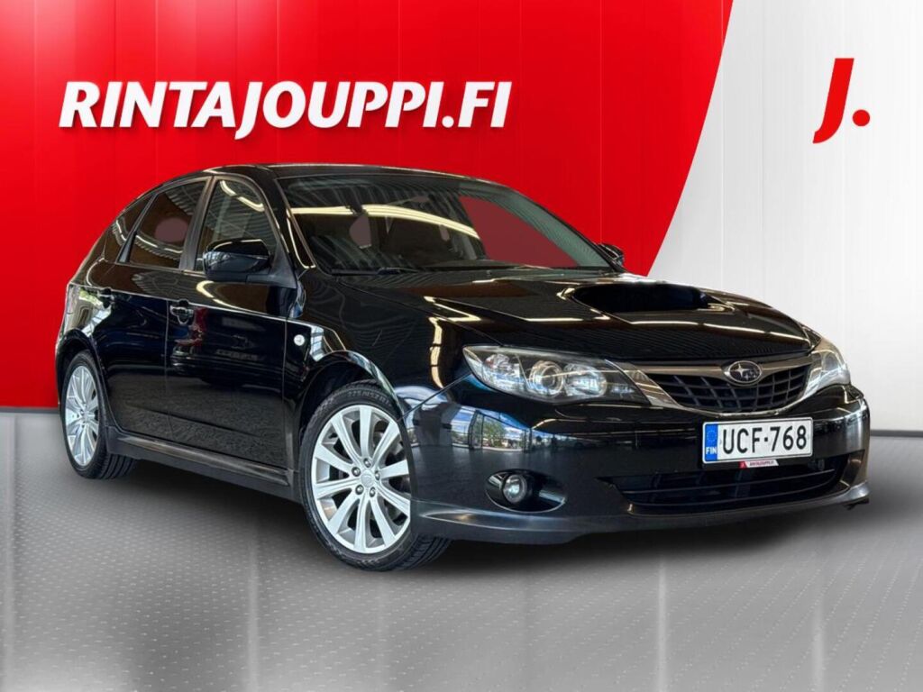 Subaru Impreza 2008 Musta