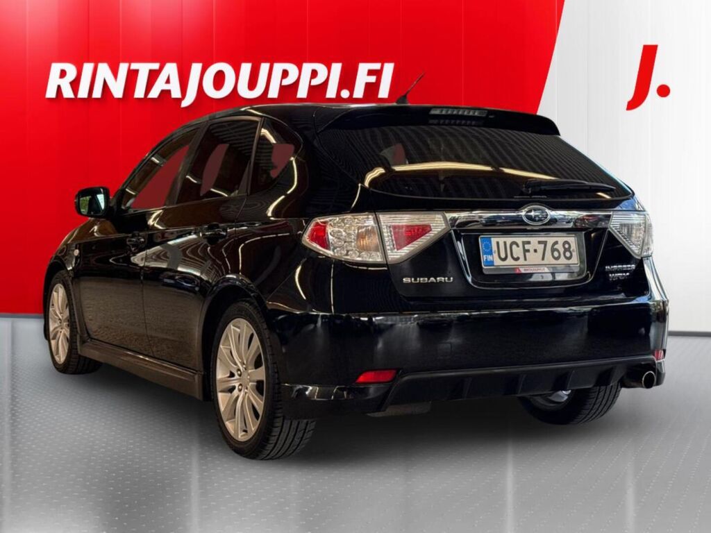Subaru Impreza 2008 Musta