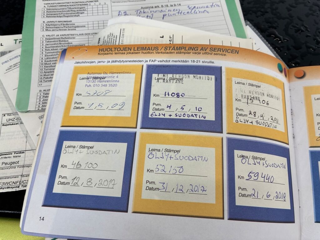 Peugeot 207 2008 Keltainen