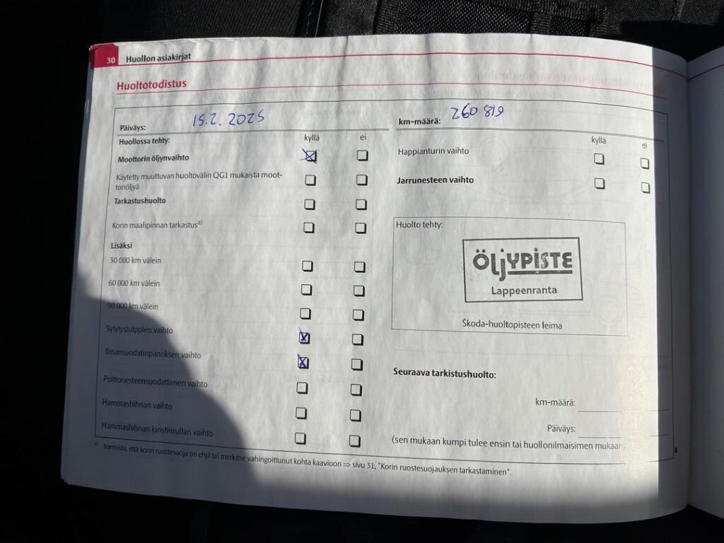 Skoda Octavia 2010 Musta