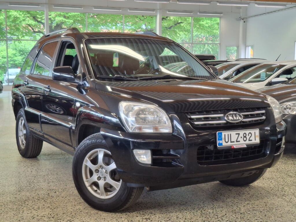 Kia Sportage 2007 Musta
