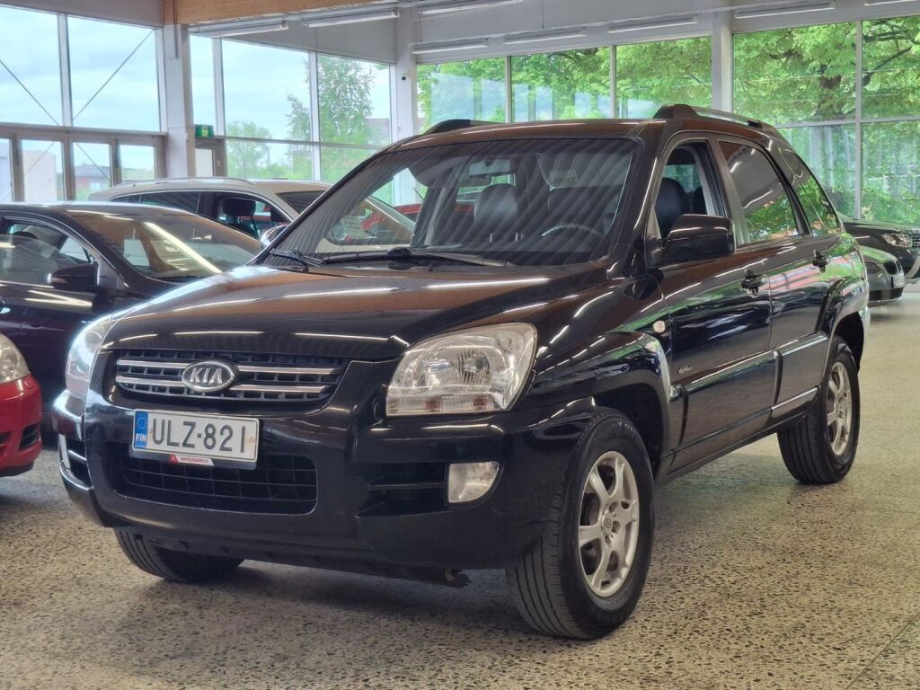 Kia Sportage 2007 Musta
