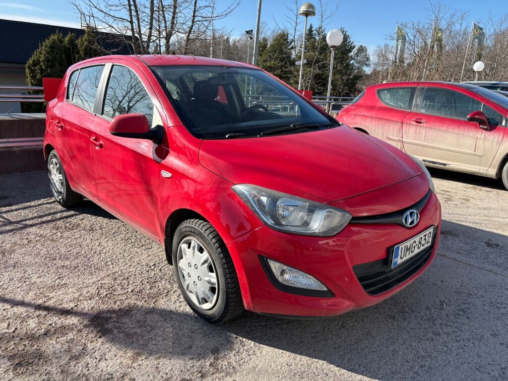 Hyundai i20 2013 Punainen