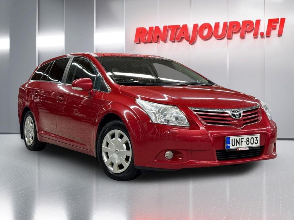 Toyota Avensis 2011 Metallinhohto Punainen