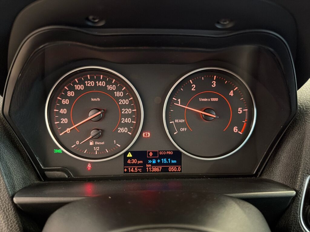 BMW 116 2013 Punainen
