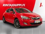 Opel Astra 2012 Punainen