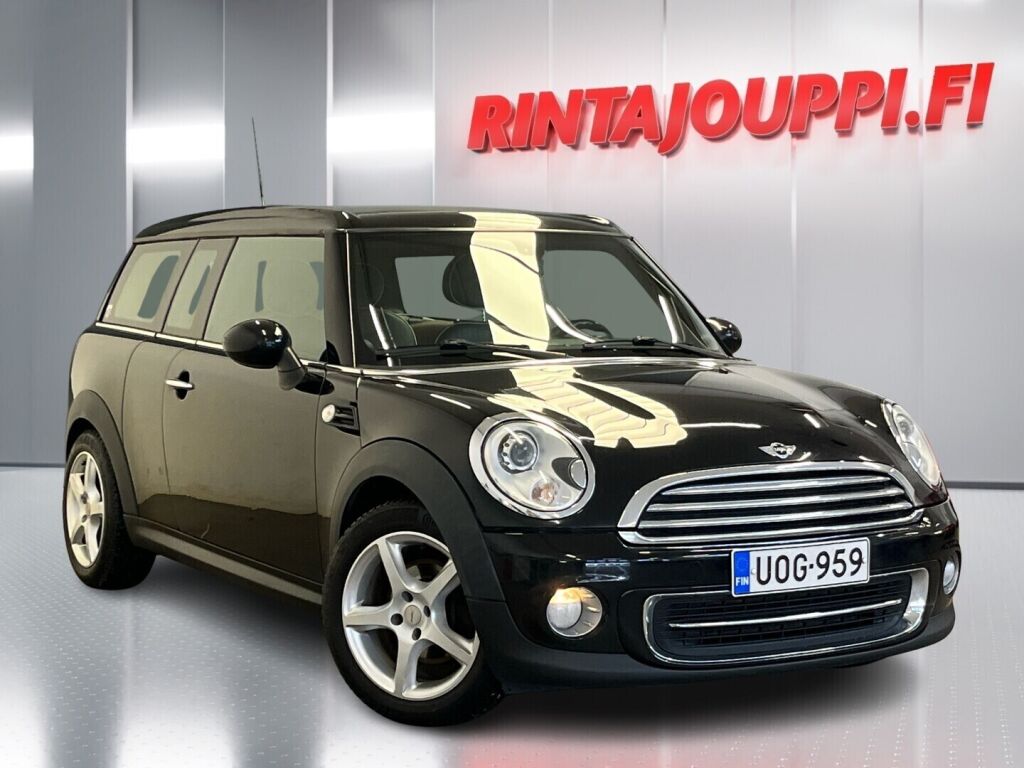 Mini Cooper 2012 Musta