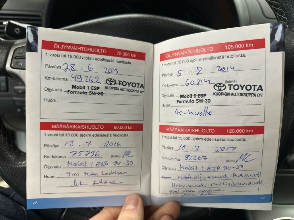 Toyota Avensis 2008 Vihreä