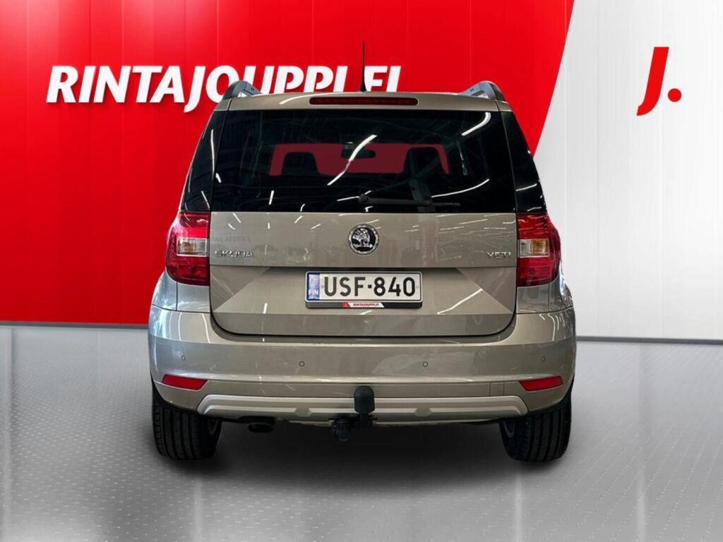 Skoda Yeti 2014 Ruskea (beige)