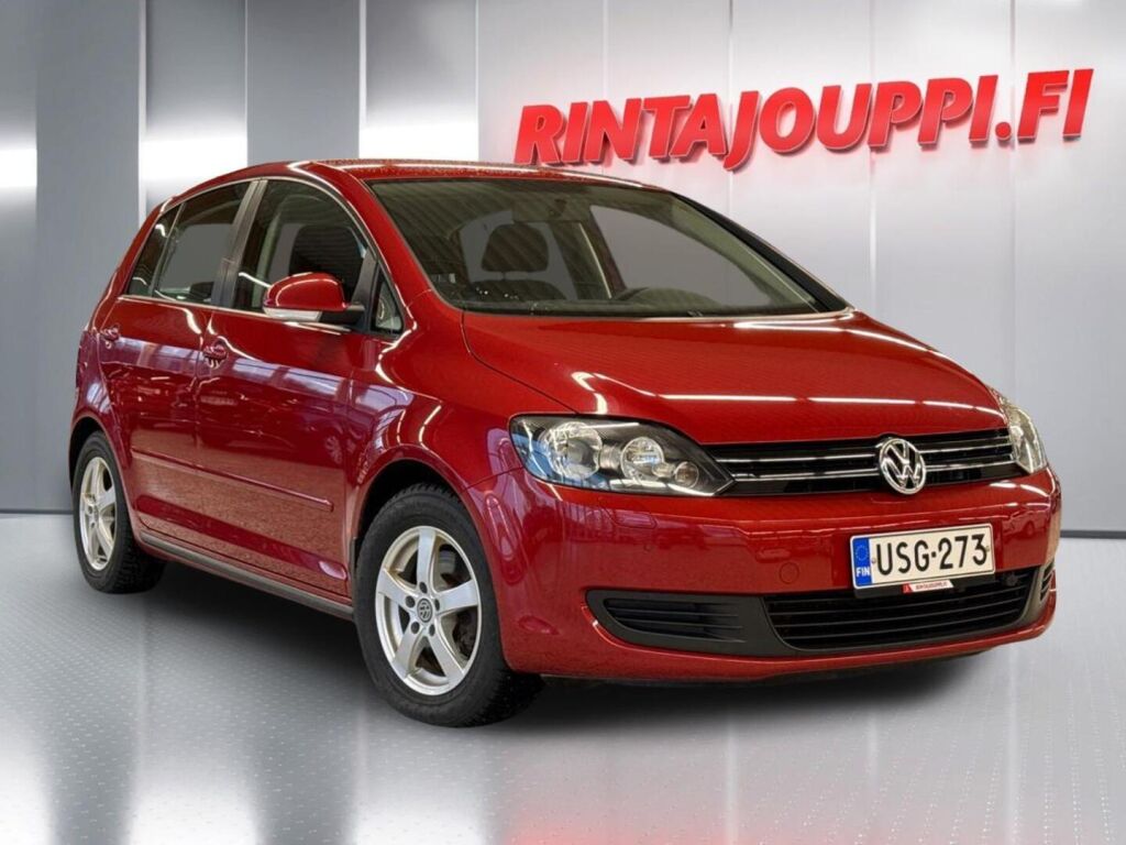 Volkswagen Golf Plus 2012 Metallinhohto Punainen