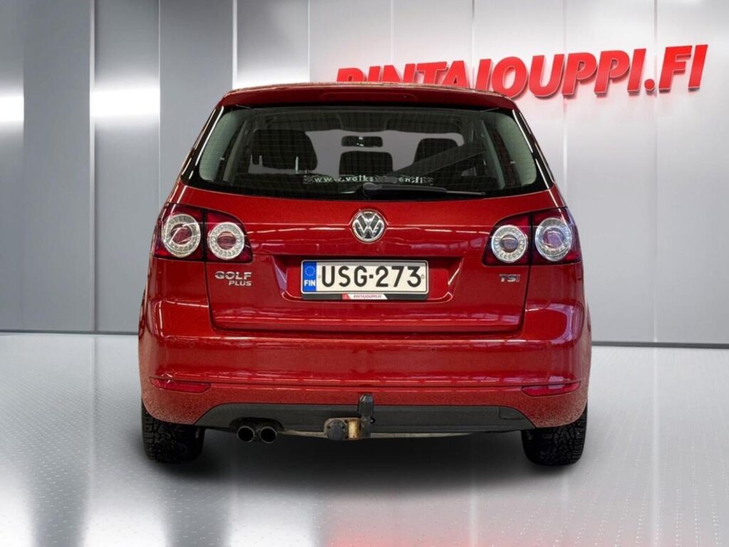 Volkswagen Golf Plus 2012 Metallinhohto Punainen