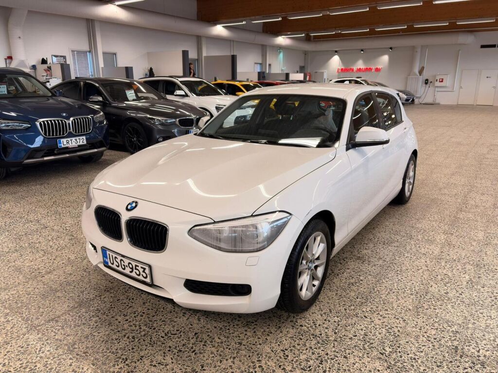 BMW 118 2012 Valkoinen