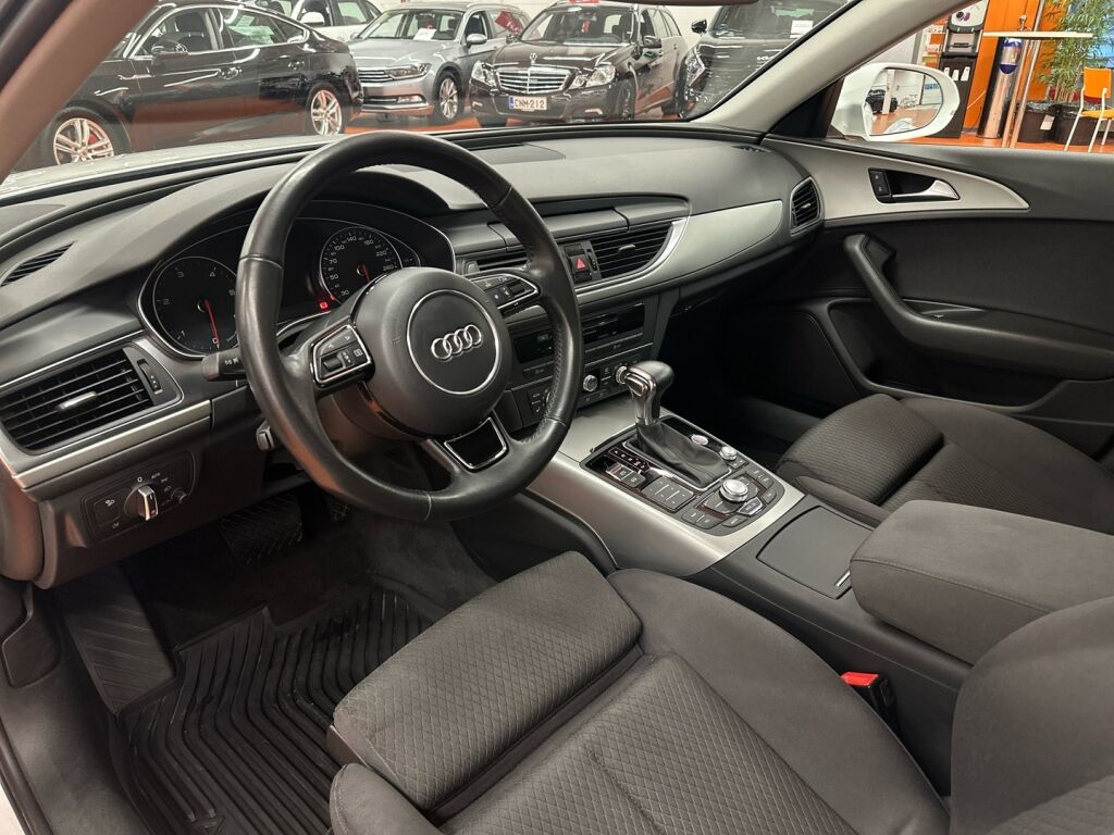 Audi A6 2014 Valkoinen