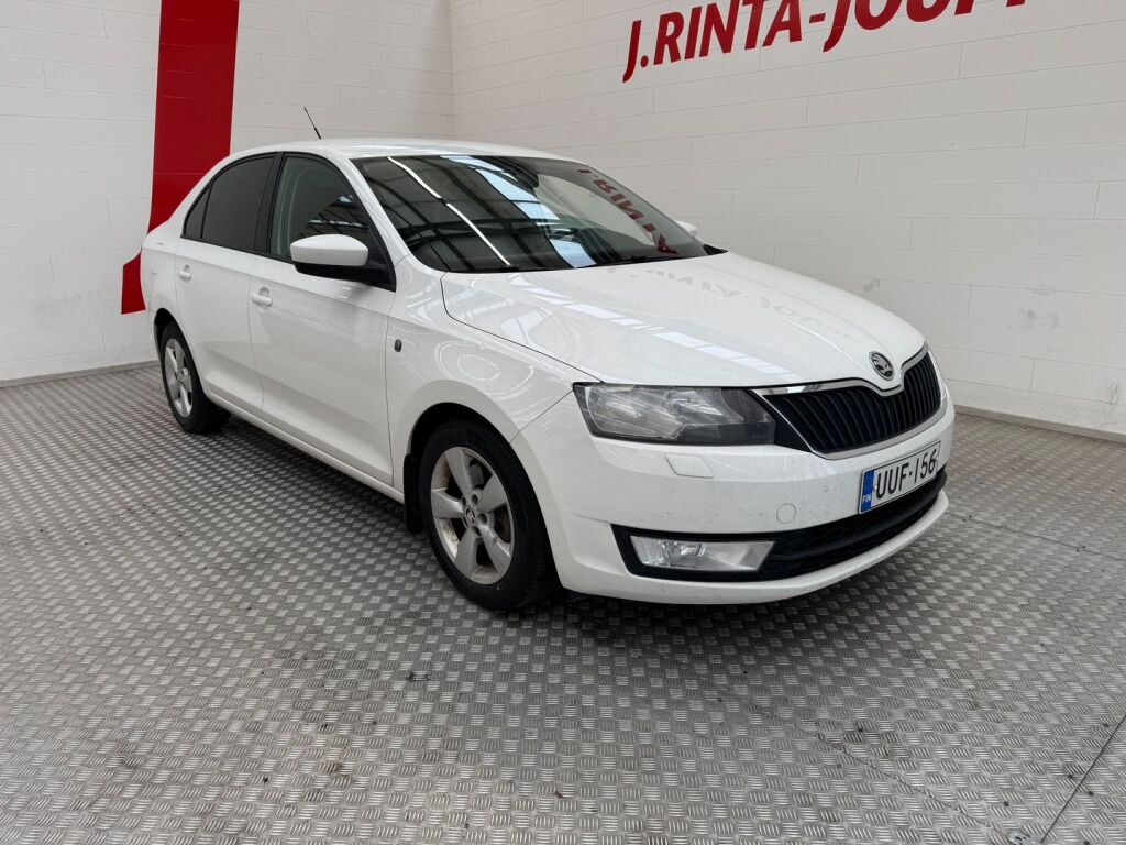 Skoda Rapid 2013 Valkoinen