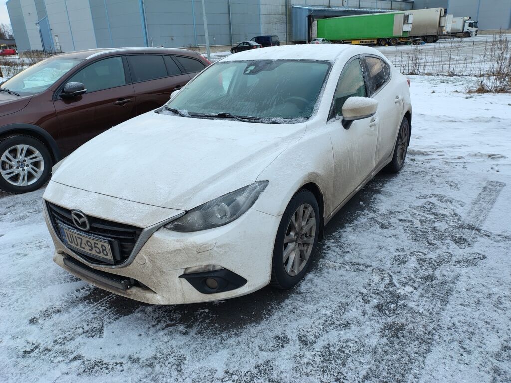 Mazda 3 2014 Valkoinen