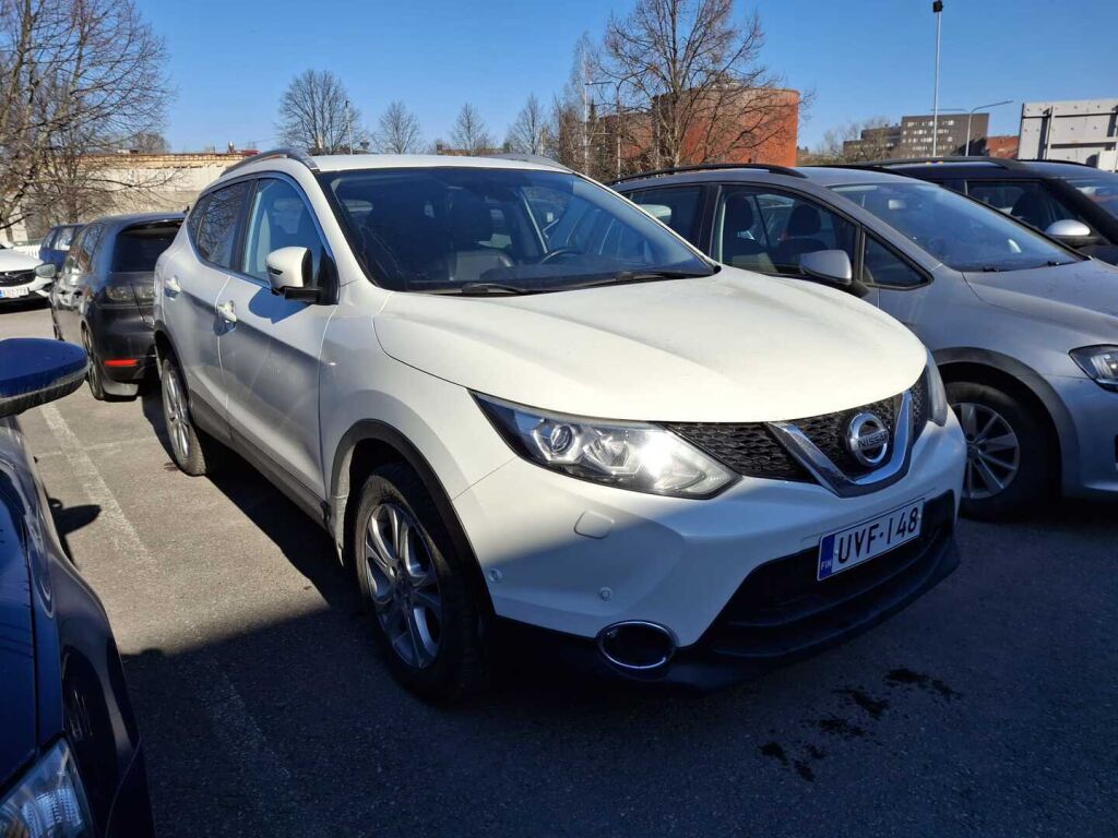 Nissan Qashqai 2016 Valkoinen