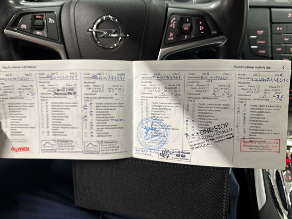 Opel Insignia 2013 Musta