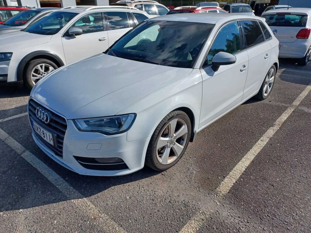 Audi A3 2013 Valkoinen