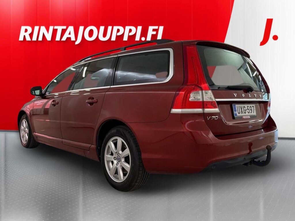 Volvo V70 2013 Punainen