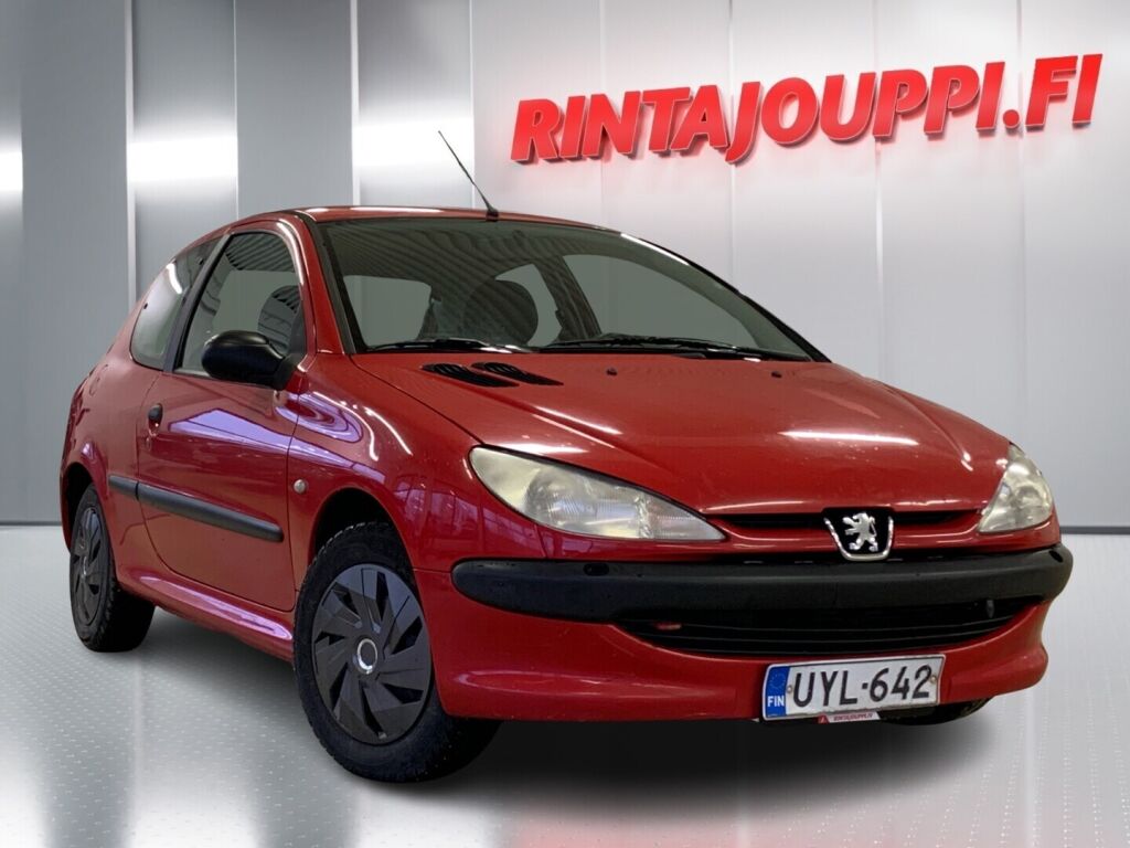 Peugeot 206 2002 Punainen