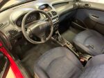 Peugeot 206 2002 Punainen