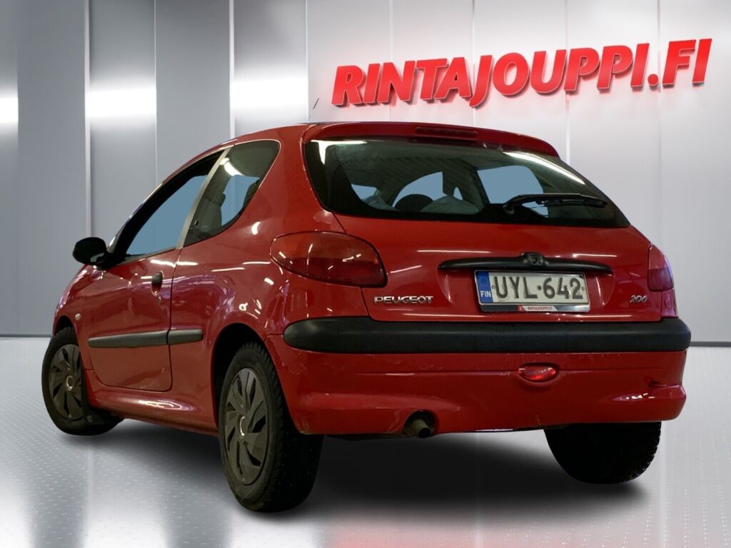 Peugeot 206 2002 Punainen