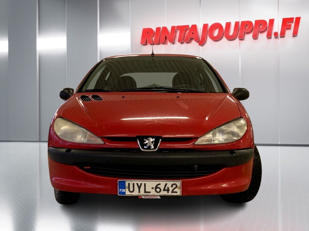 Peugeot 206 2002 Punainen