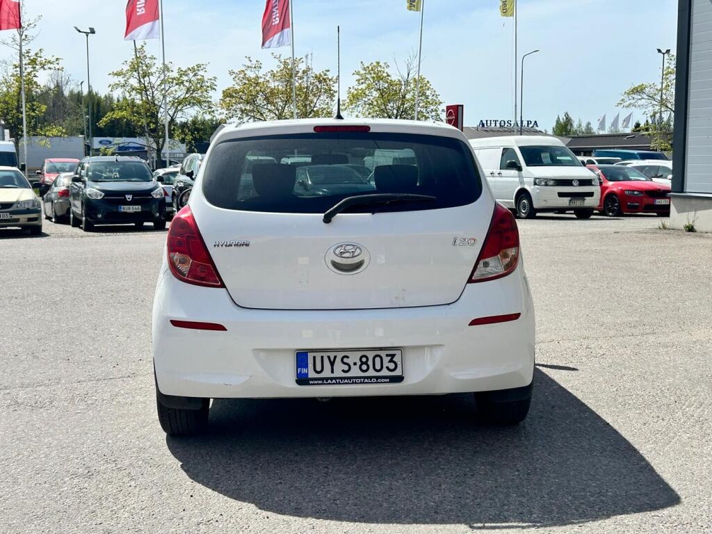 Hyundai i20 5d 2014 Valkoinen