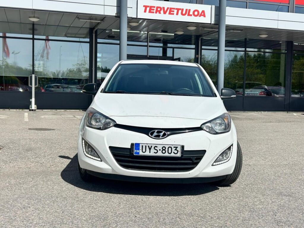 Hyundai i20 5d 2014 Valkoinen