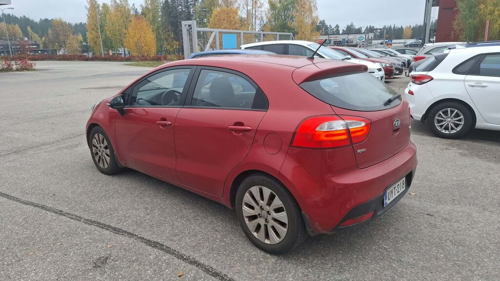 Kia Rio 2014 Punainen