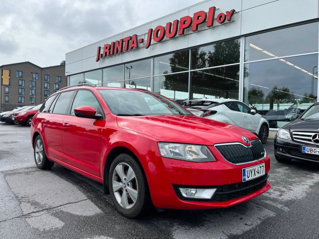 Skoda Octavia 2014 Punainen