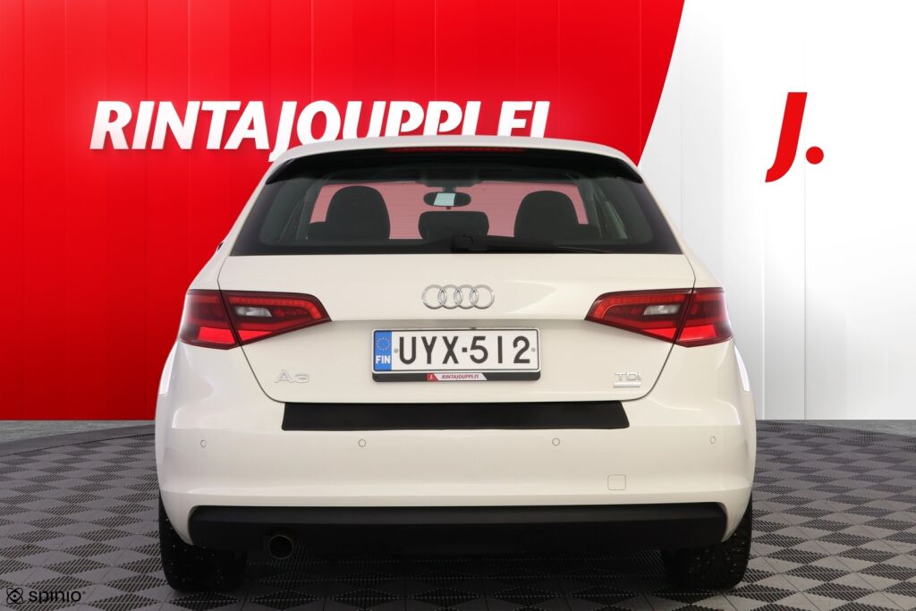 Audi A3 2014 Valkoinen