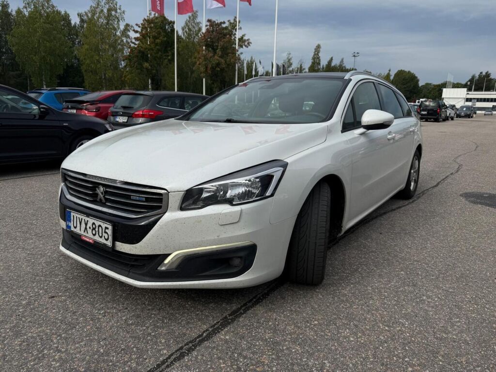 Peugeot 508 2015 Valkoinen