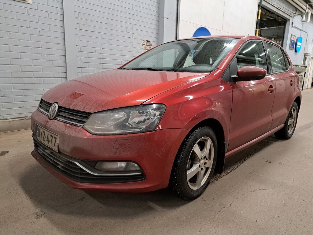 Volkswagen Polo 2014 Punainen