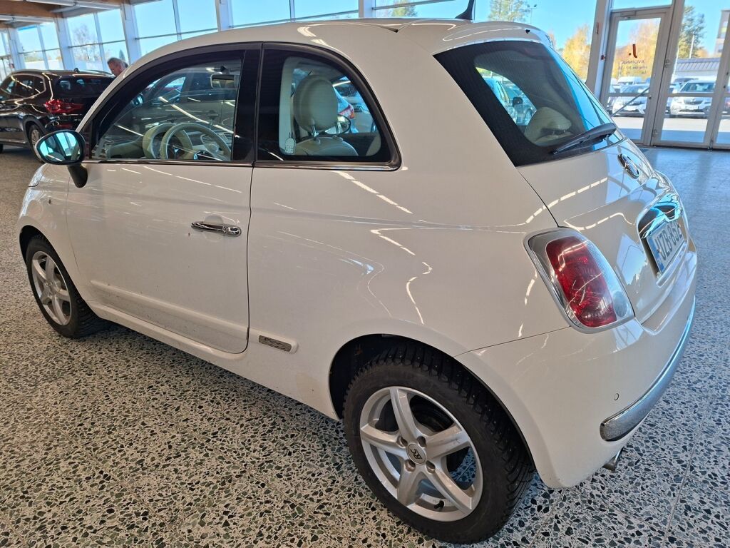 Fiat 500 2015 Valkoinen