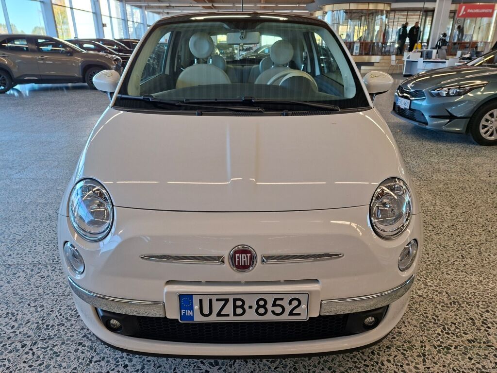 Fiat 500 2015 Valkoinen