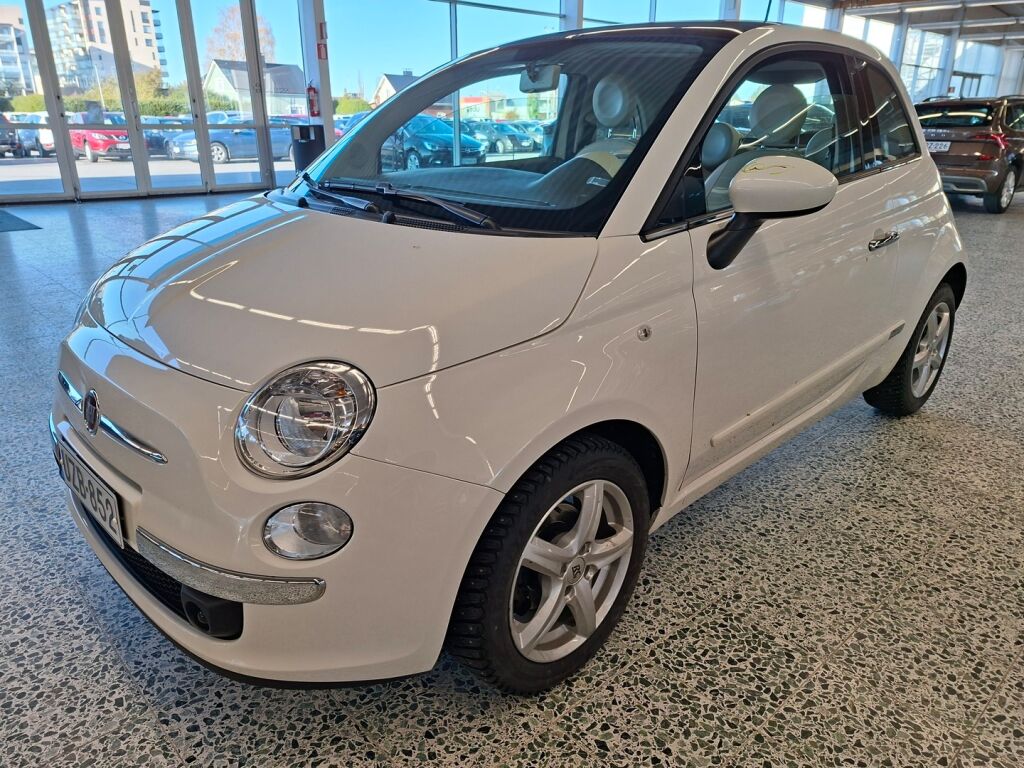 Fiat 500 2015 Valkoinen