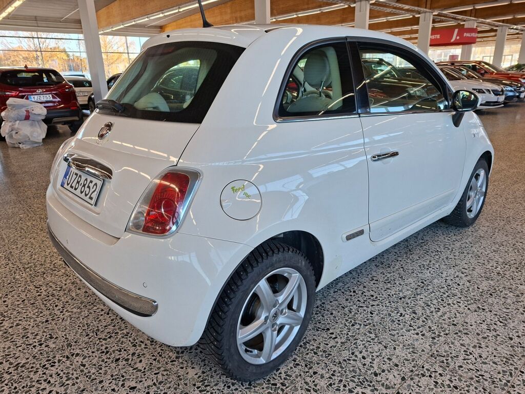 Fiat 500 2015 Valkoinen
