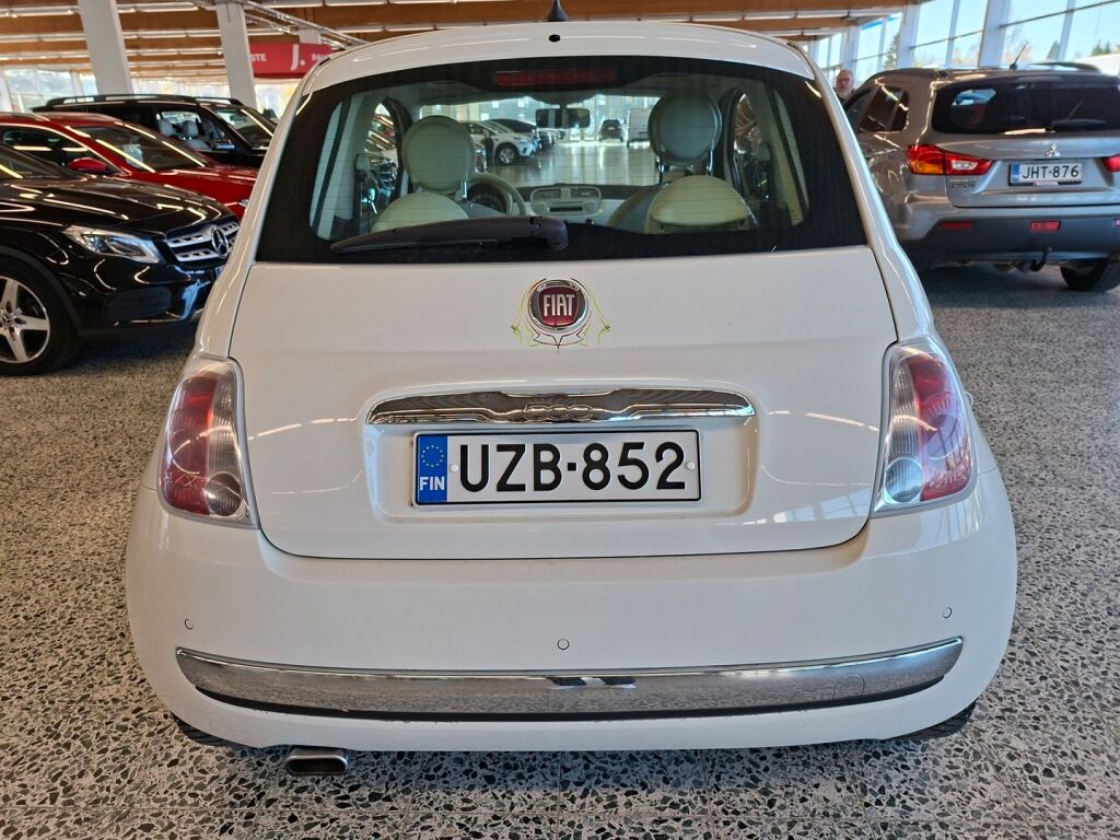 Fiat 500 2015 Valkoinen