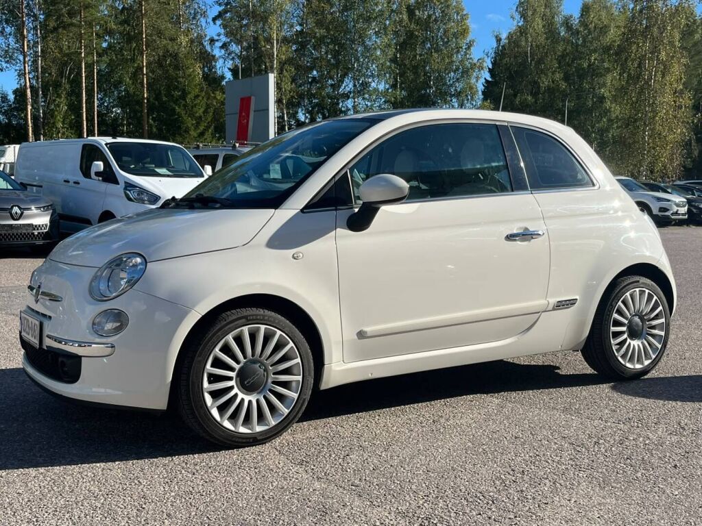 Fiat 500 2015 Valkoinen