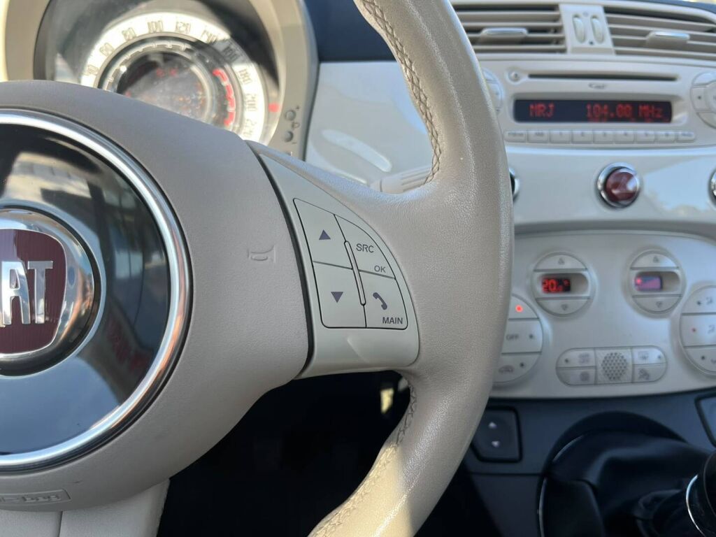 Fiat 500 2015 Valkoinen
