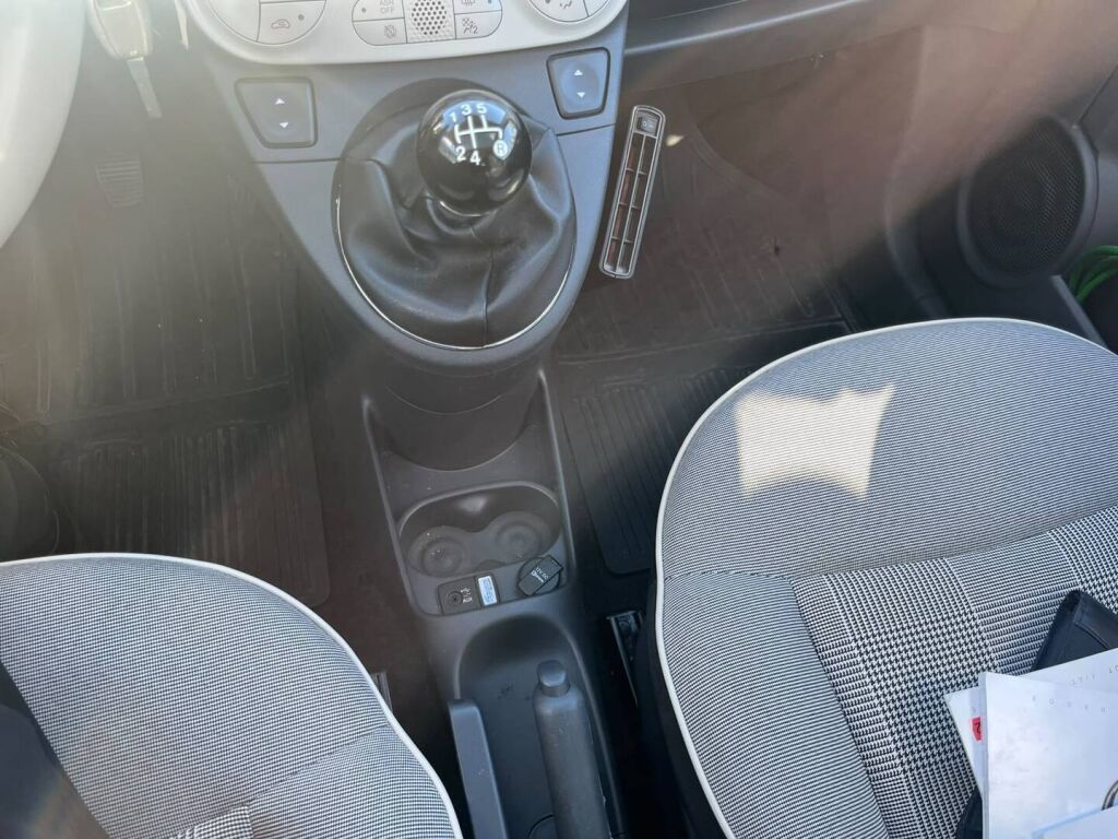 Fiat 500 2015 Valkoinen