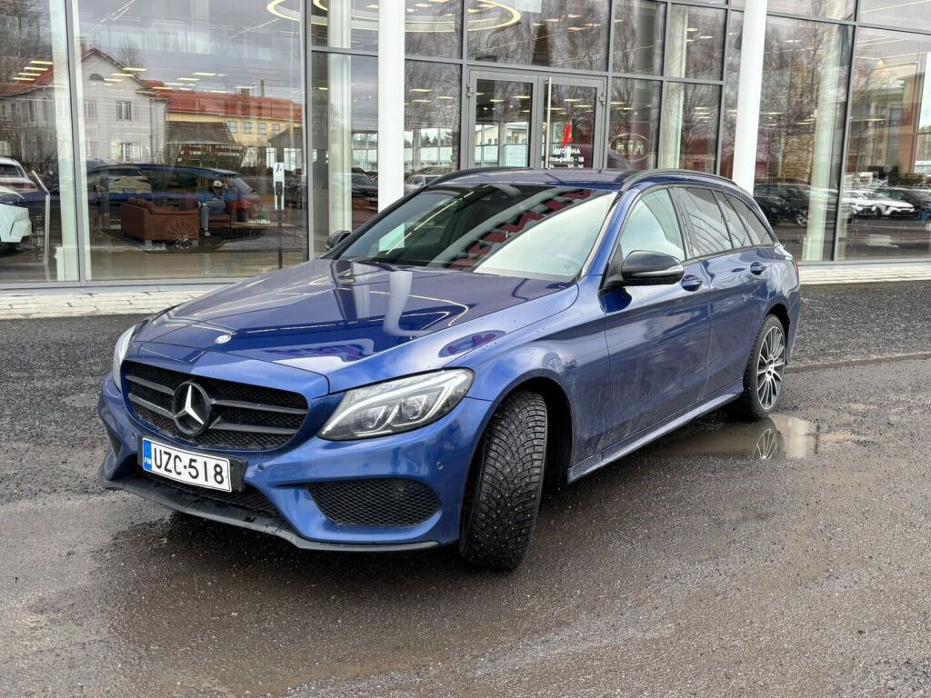 Mercedes-Benz C 2015 Sininen