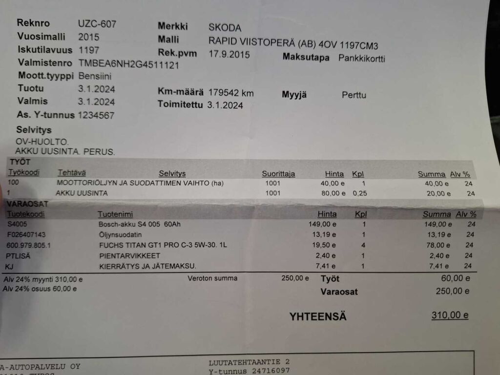 Skoda Rapid 2016 Ruskea (beige)