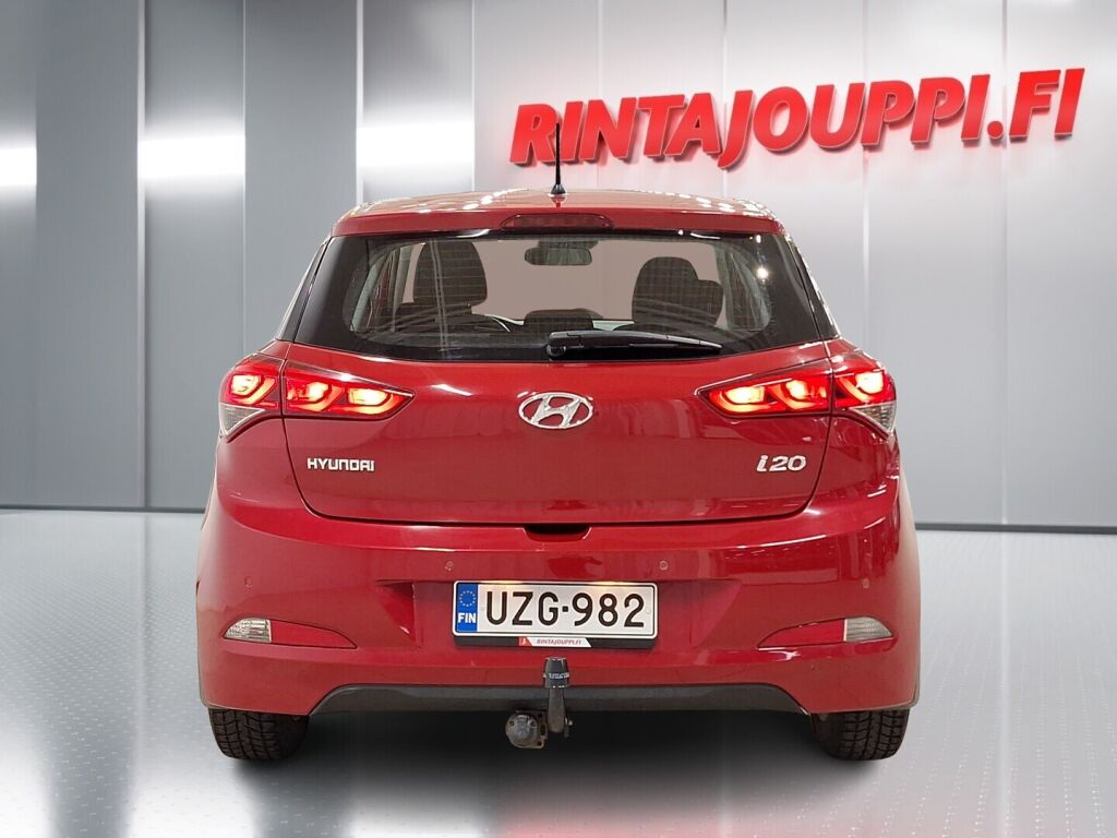 Hyundai i20 5d 2016 Punainen