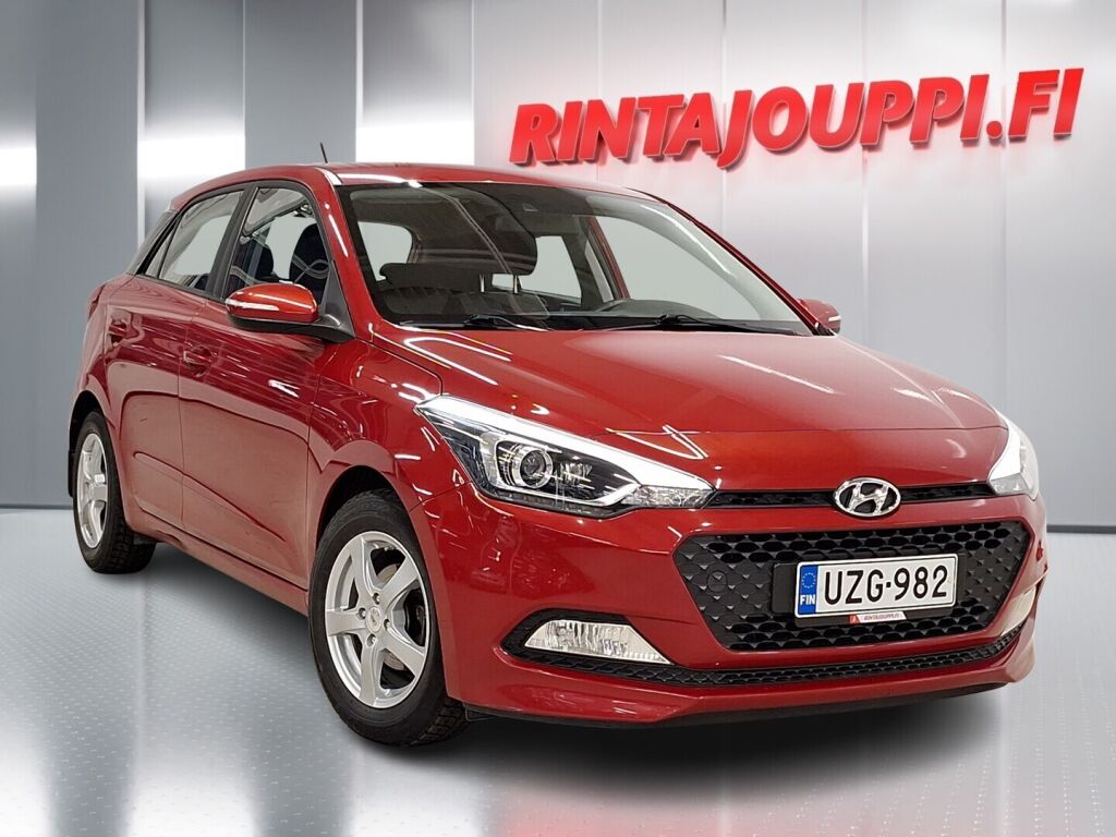 Hyundai i20 5d 2016 Punainen