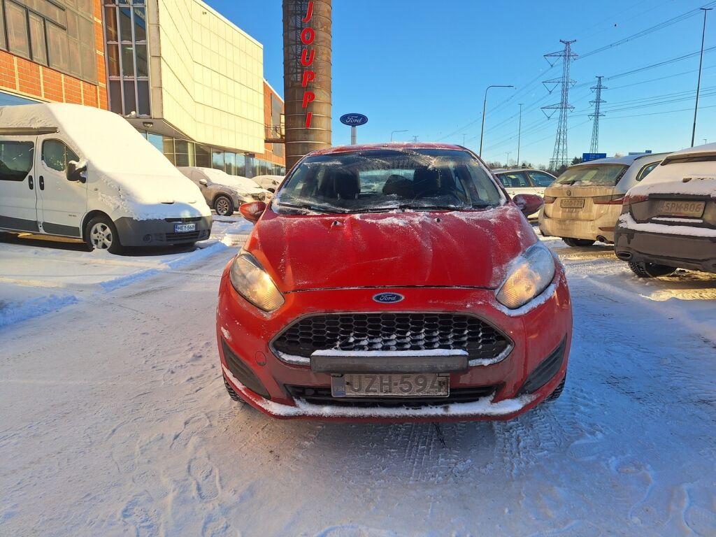 Ford Fiesta 2016 Punainen